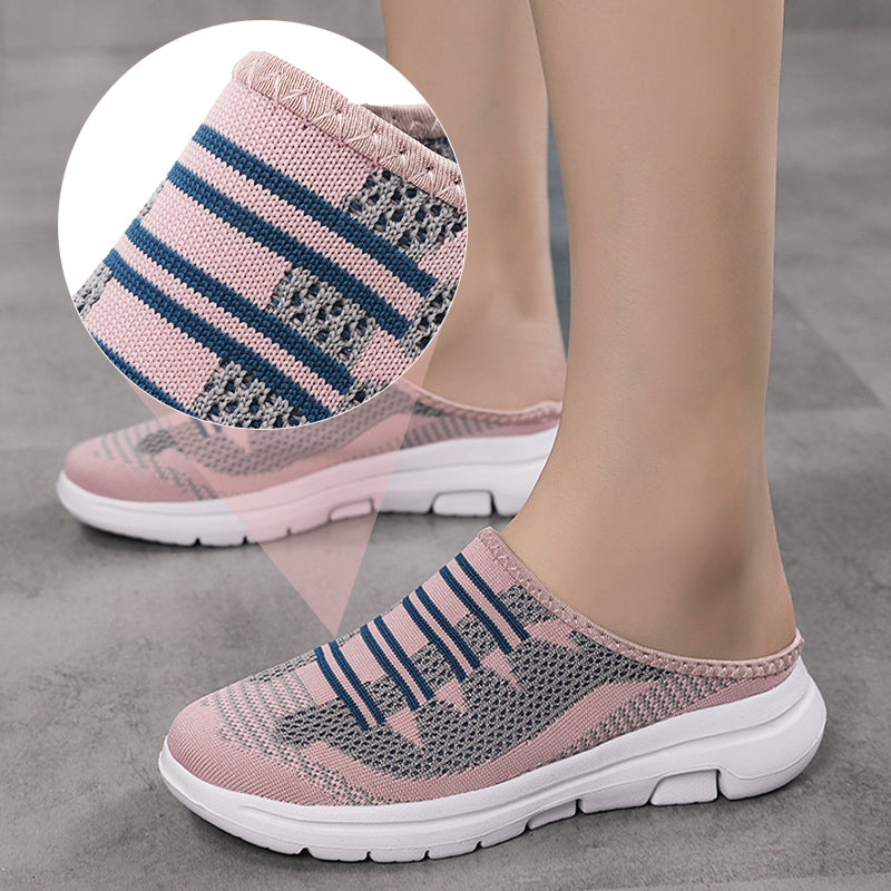 AirStride – Breathable Closed-Toe Comfort Slippers