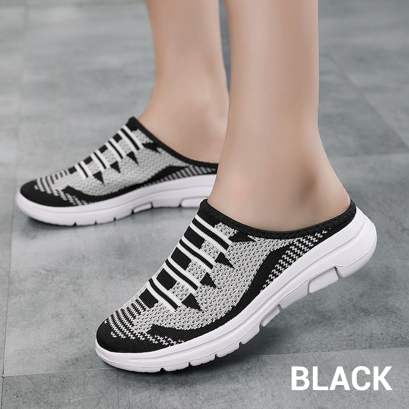AirStride – Breathable Closed-Toe Comfort Slippers