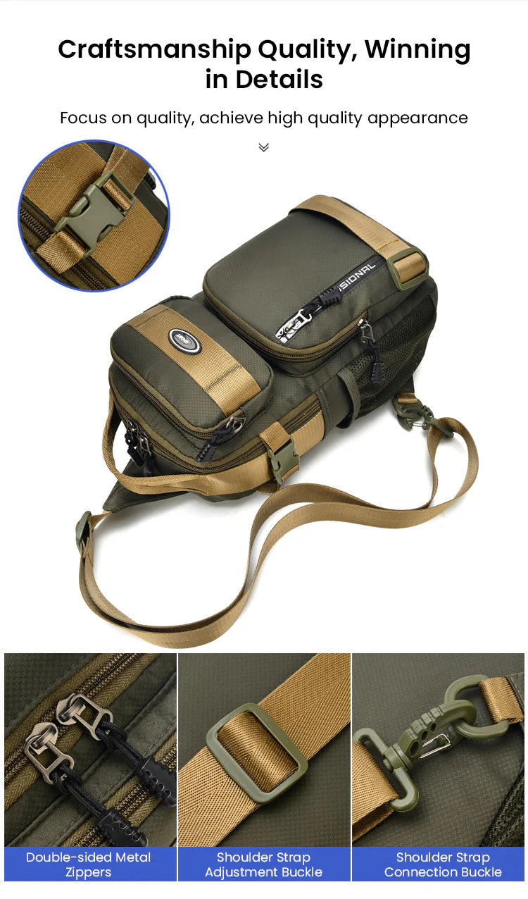 UrbanStride – Adjustable Casual Travel Chest Bag