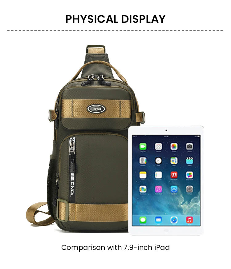UrbanStride – Adjustable Casual Travel Chest Bag