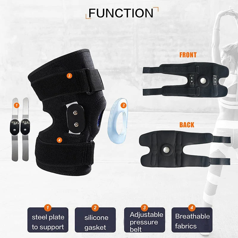 KneeFlex – Breathable Adjustable Knee Support Brace