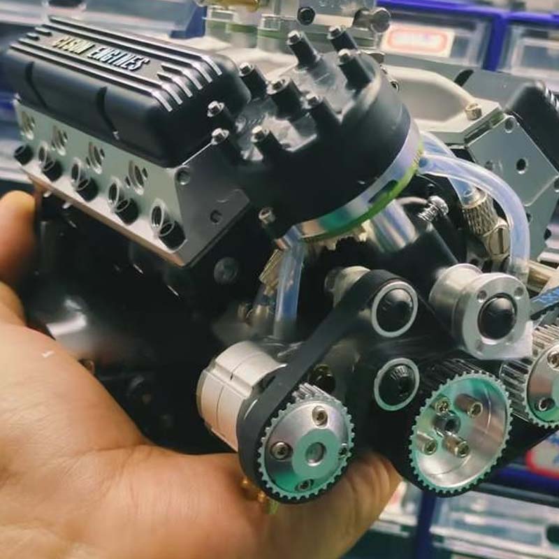 V8Forge – Gasoline OHV V8 Engine Model Kit