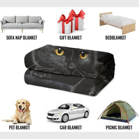NightWhisker – Black Cat Decorative Blanket