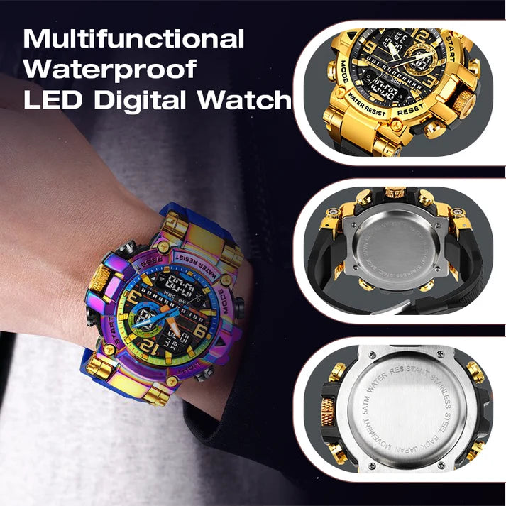 AquaTime – Waterproof LED Digital Watch