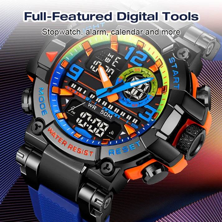 AquaTime – Waterproof LED Digital Watch