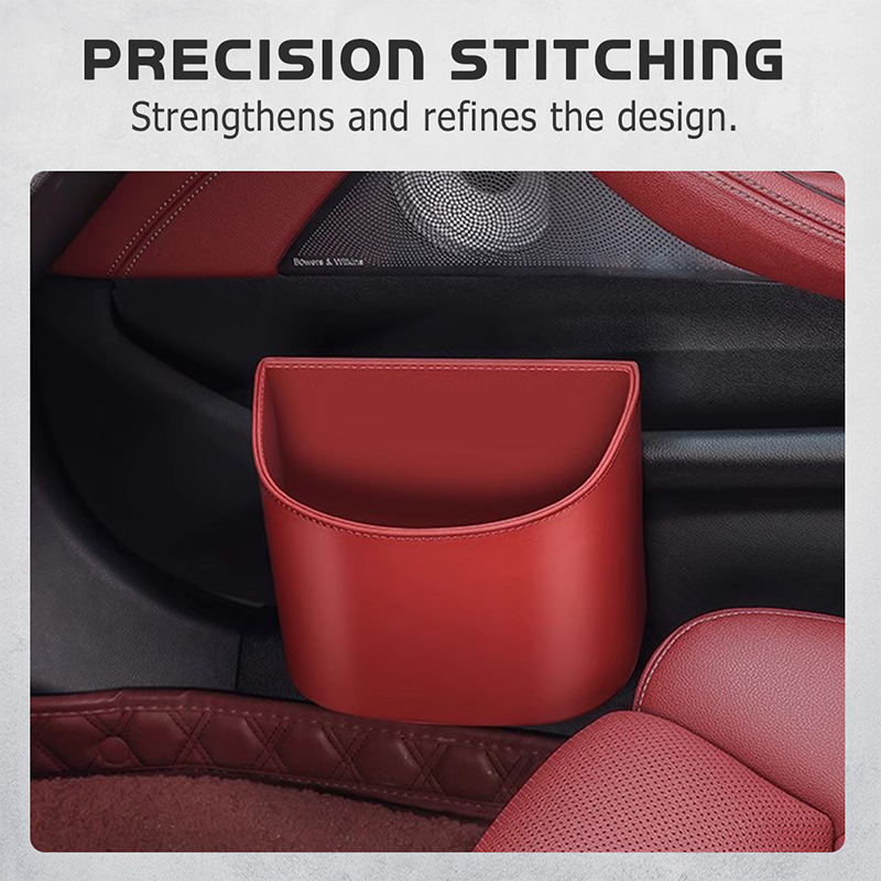 CabinCaddy – Compact PU Leather Car Storage Organizer