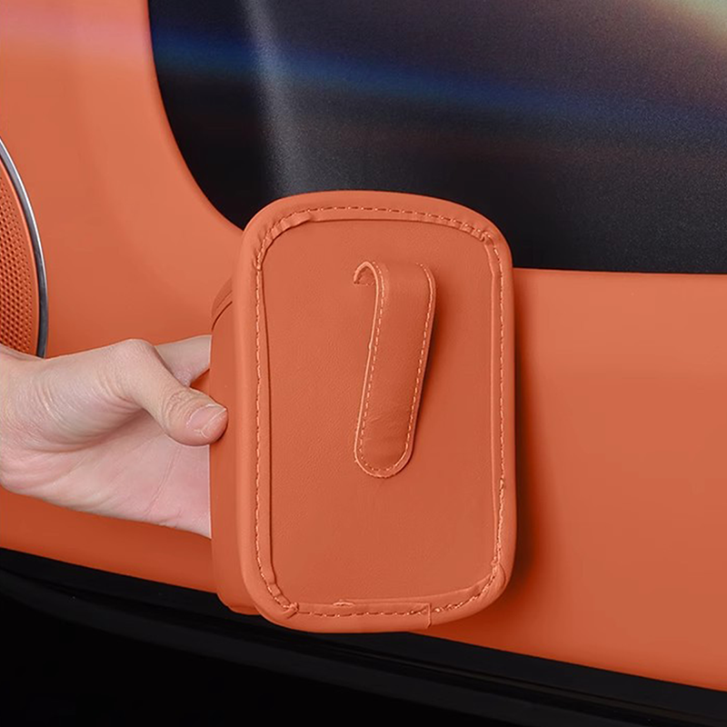 CabinCaddy – Compact PU Leather Car Storage Organizer