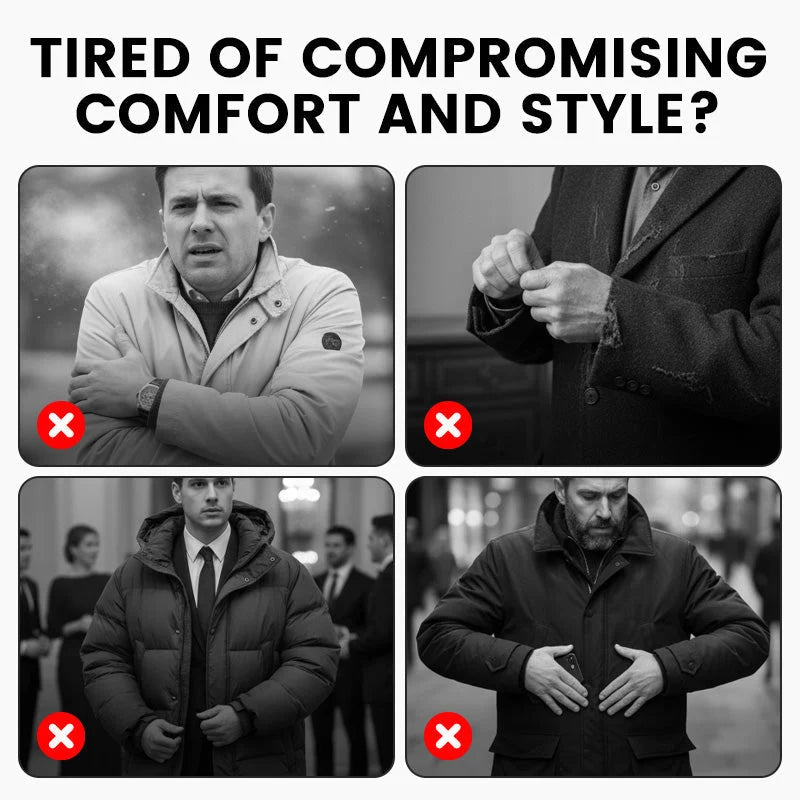 WarmHaven – Men’s Triple-Layer Winter Coat