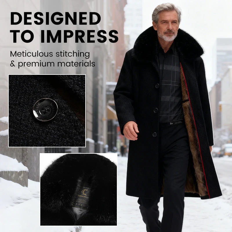 WarmHaven – Men’s Triple-Layer Winter Coat