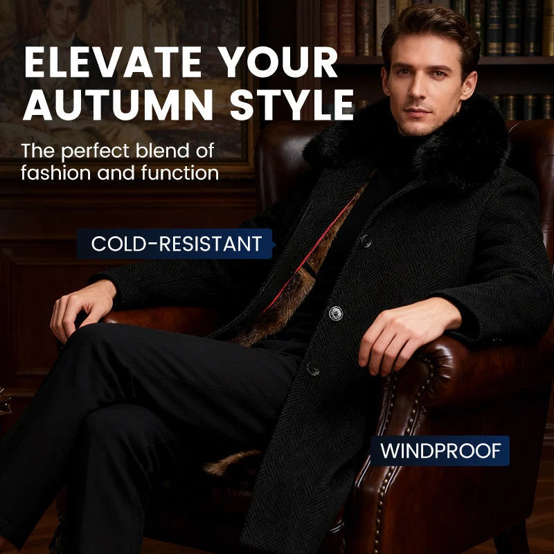 WarmHaven – Men’s Triple-Layer Winter Coat