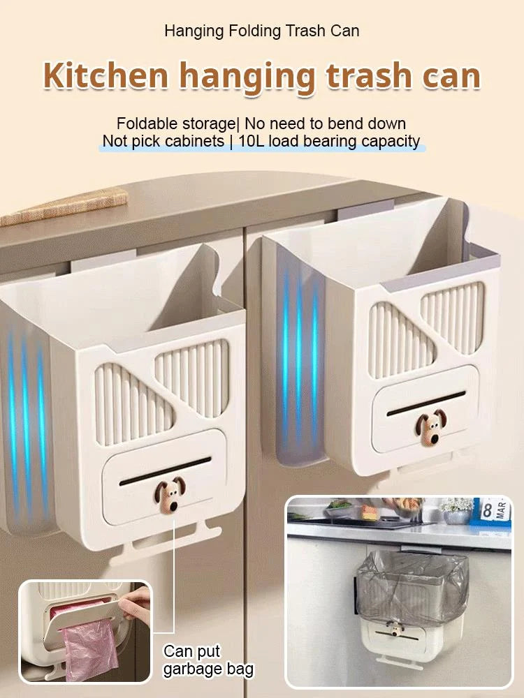 FlexiBin – Folding Hanging Kitchen Trash Can