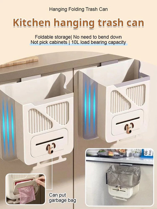 FlexiBin – Folding Hanging Kitchen Trash Can