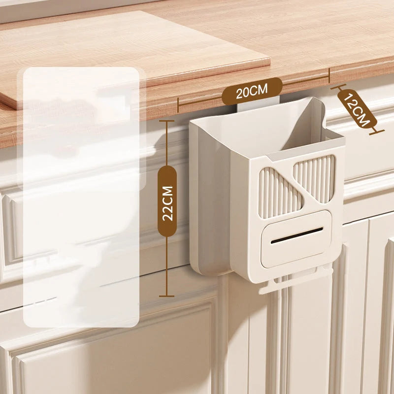 FlexiBin – Folding Hanging Kitchen Trash Can