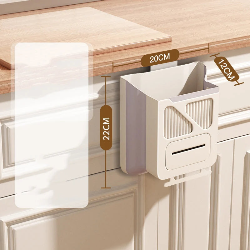 FlexiBin – Folding Hanging Kitchen Trash Can