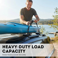 CargoGrip – Retractable Double-Hook Ratchet Strap