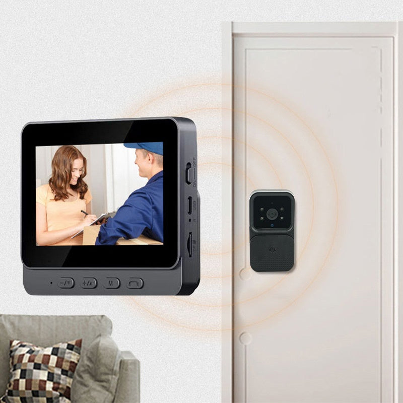 DoorVision – Wireless Video Doorbell With Monitor