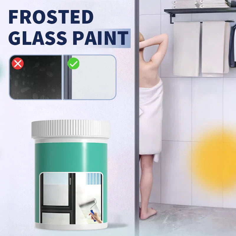 CrystalMist – Waterproof Frosted Window Privacy Paint