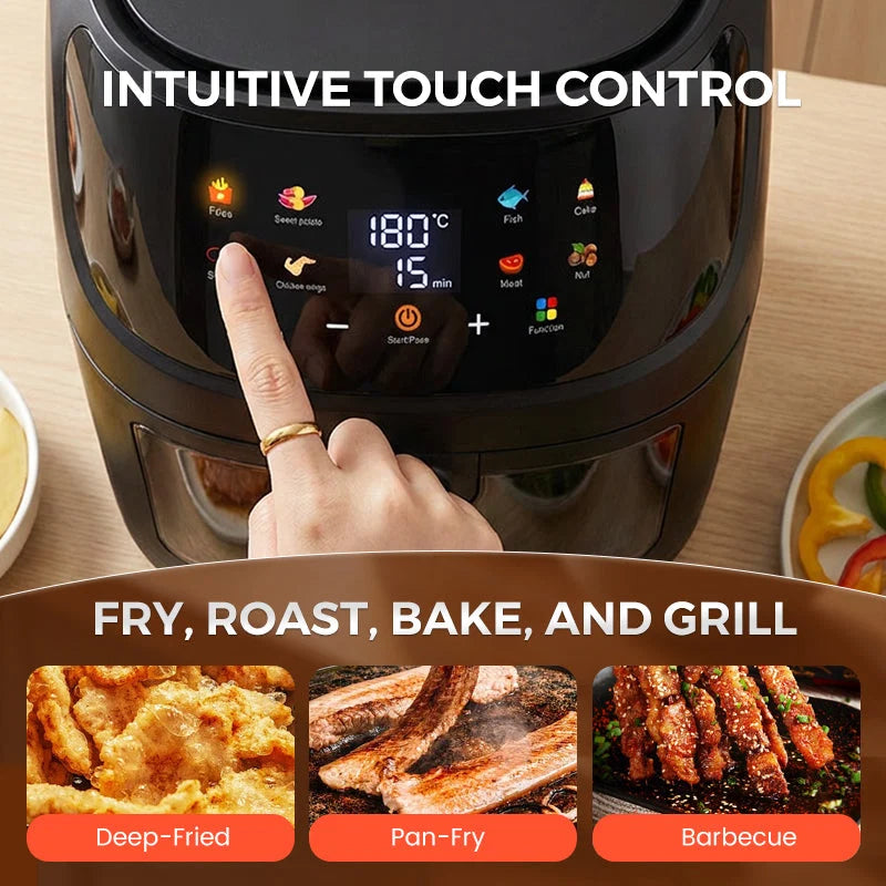 AeroChef – Premium Window Display Air Fryer