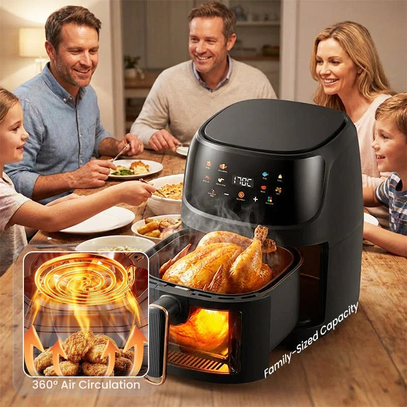 AeroChef – Premium Window Display Air Fryer