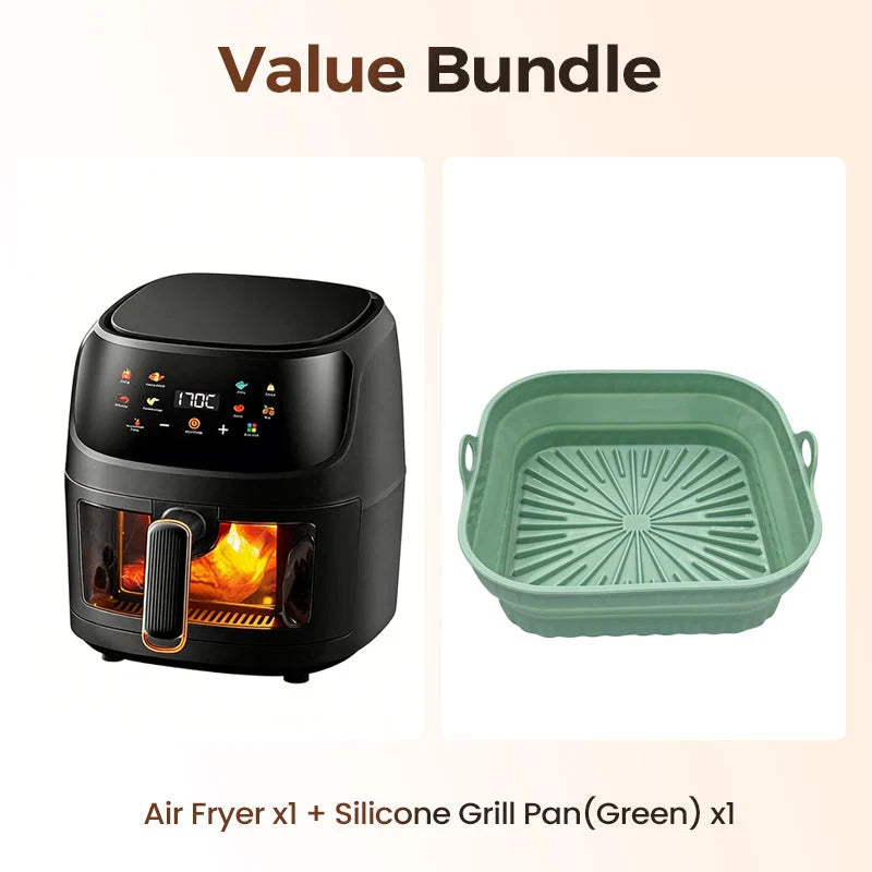 AeroChef – Premium Window Display Air Fryer