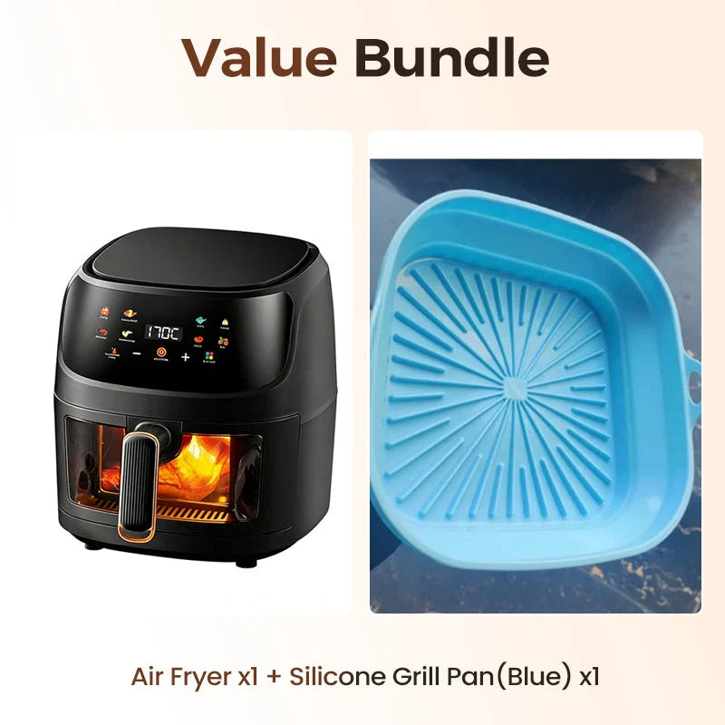 AeroChef – Premium Window Display Air Fryer