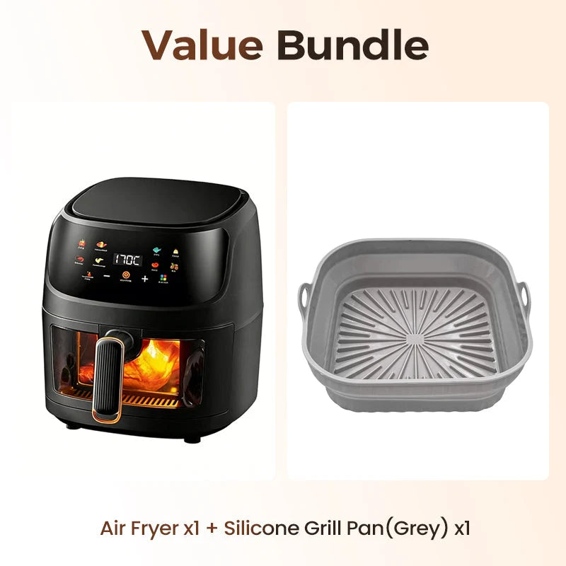 AeroChef – Premium Window Display Air Fryer