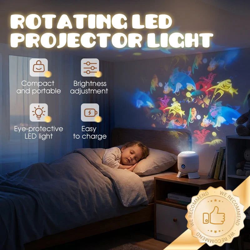OceanLume – Rotating LED Ocean Wave Projector