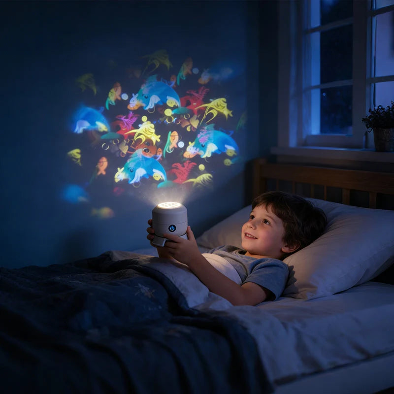 OceanLume – Rotating LED Ocean Wave Projector
