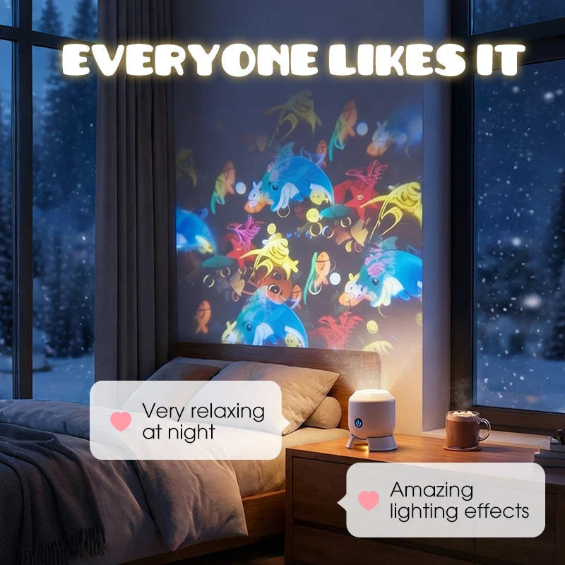 OceanLume – Rotating LED Ocean Wave Projector