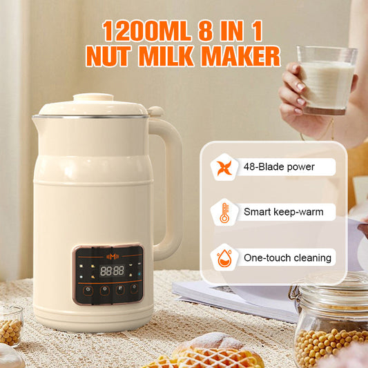 NutriBlend – 8-in-1 Multifunctional Nut Milk Maker
