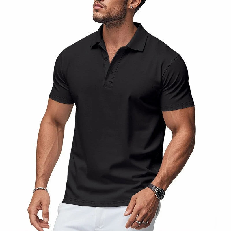 DryVanta – Men's Quick-Dry Lapel T-Shirt