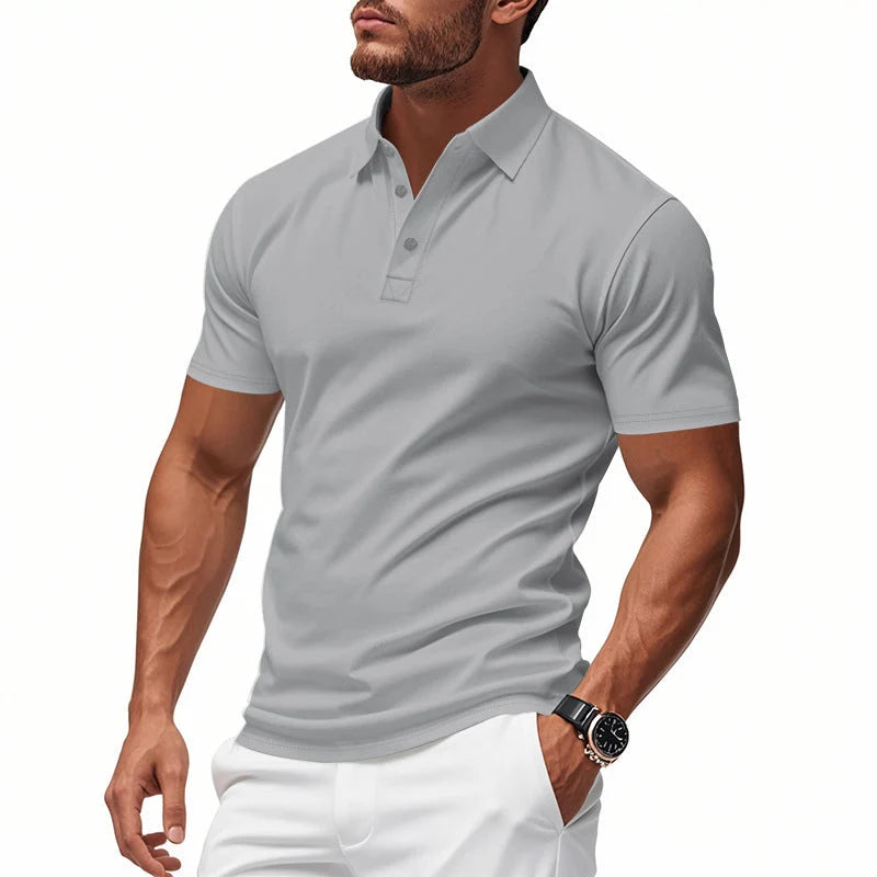 DryVanta – Men's Quick-Dry Lapel T-Shirt