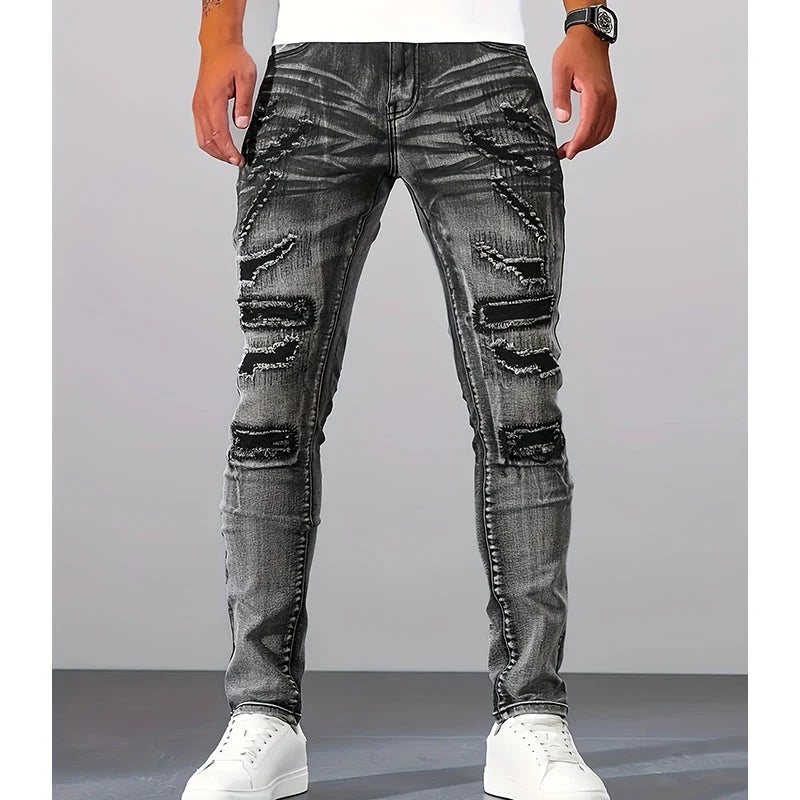 IronVale – Men’s Slim Fit Distressed Jeans