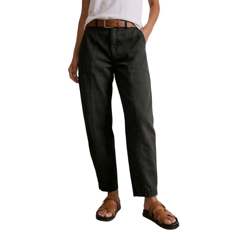 LuxeTaper – High-Waist Utility Pants