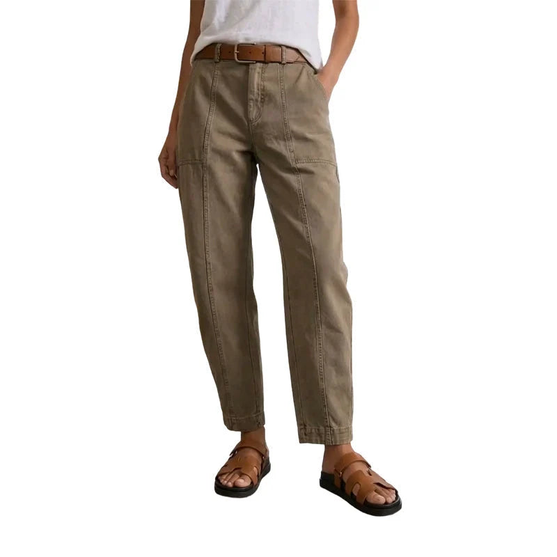 LuxeTaper – High-Waist Utility Pants