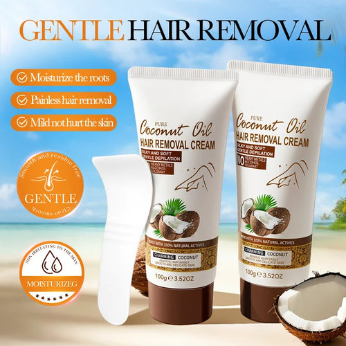 SilkCoco – Coconut Oil Hair Removal Cream