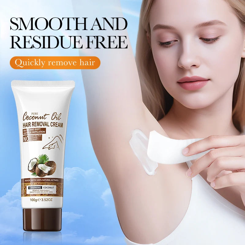SilkCoco – Coconut Oil Hair Removal Cream