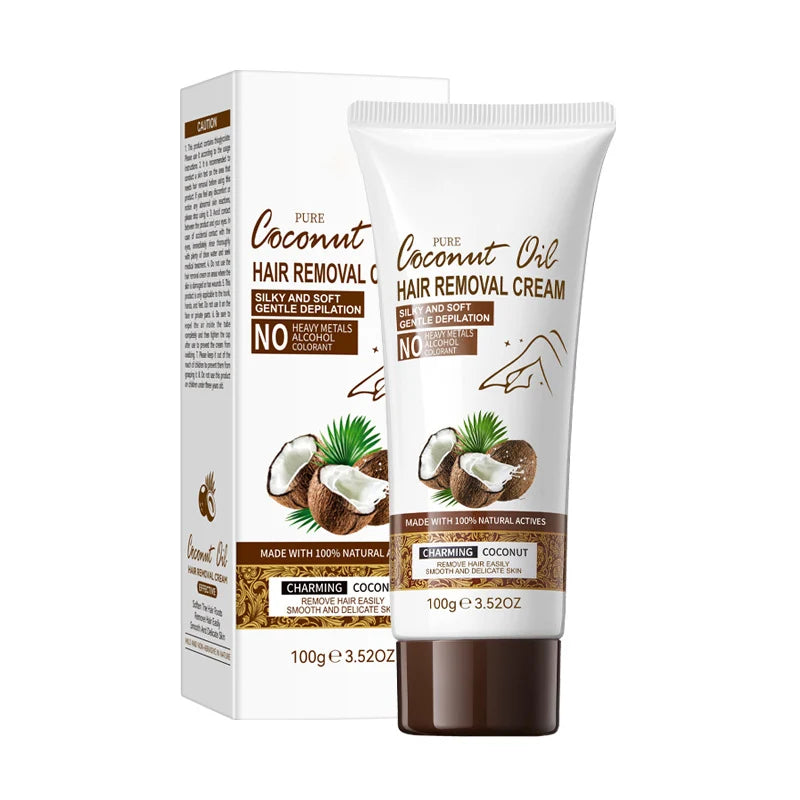 SilkCoco – Coconut Oil Hair Removal Cream