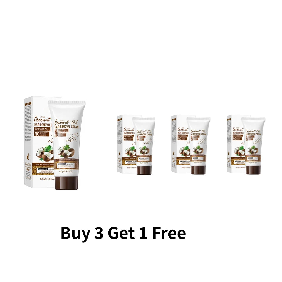 SilkCoco – Coconut Oil Hair Removal Cream