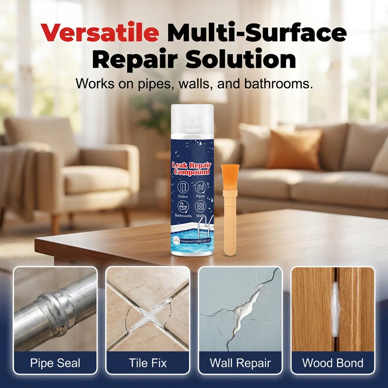 LeakMaster – Crystal Clear Waterproof Repair Compound