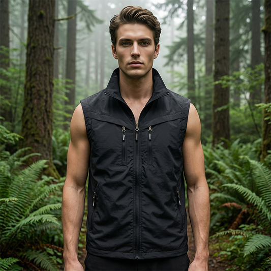 TrailGuard – Men’s Outdoor Multi-Pocket Utility Vest