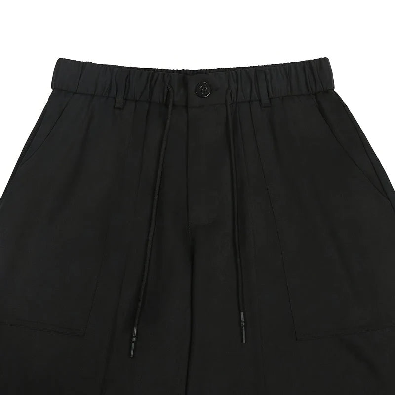 ComfortFlex – Men’s Plus Size Drawstring Capri Pants