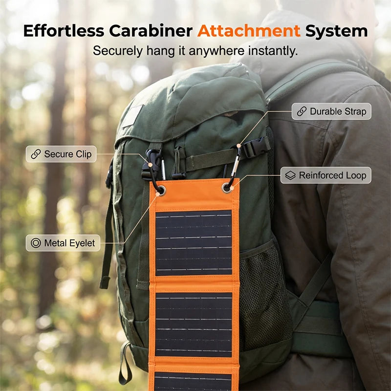 NomadCharge – Portable Solar Power Kit