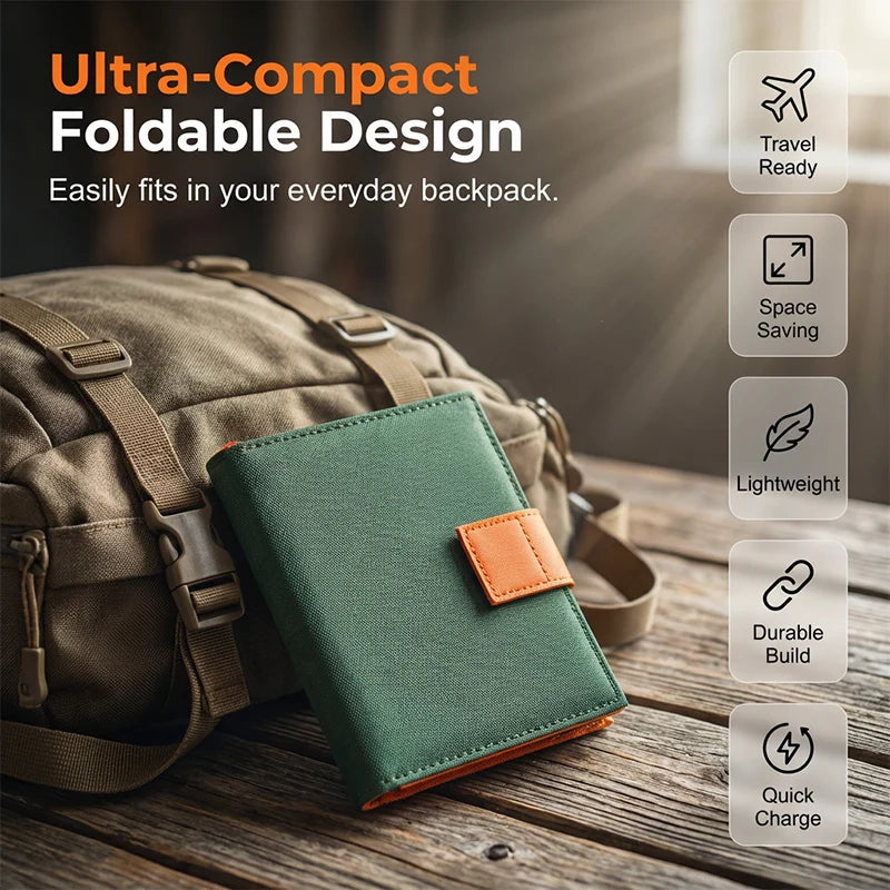 NomadCharge – Portable Solar Power Kit