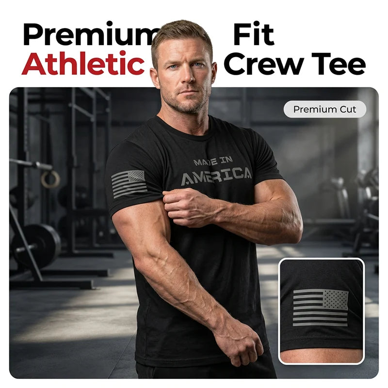 FlexCore – Men’s Athletic Fit Performance Crew Tee