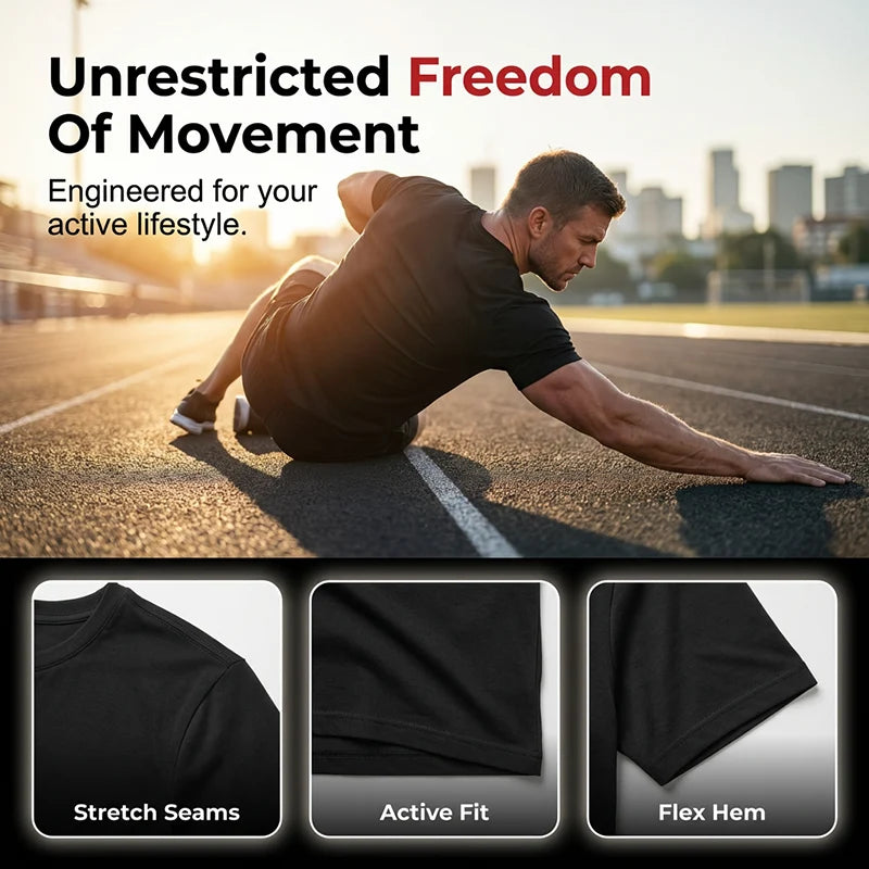 FlexCore – Men’s Athletic Fit Performance Crew Tee