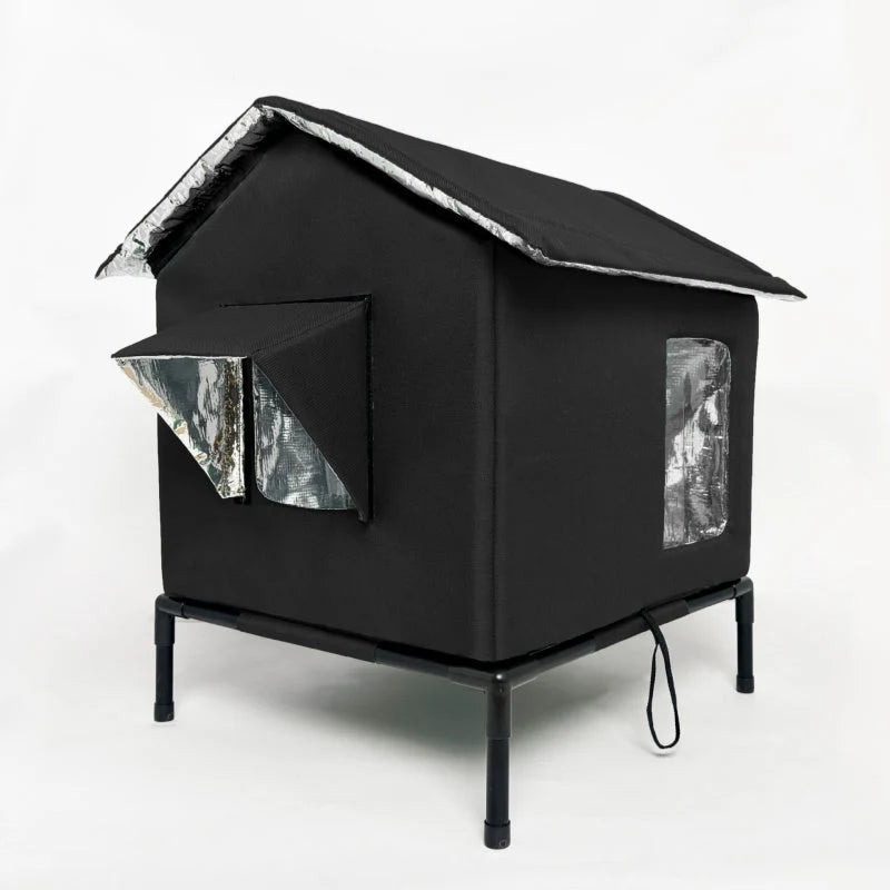 PawHaven – All-Weather Elevated Outdoor Cat House