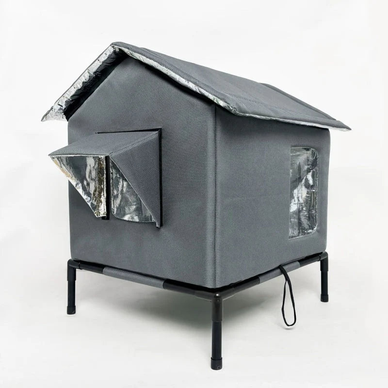 PawHaven – All-Weather Elevated Outdoor Cat House