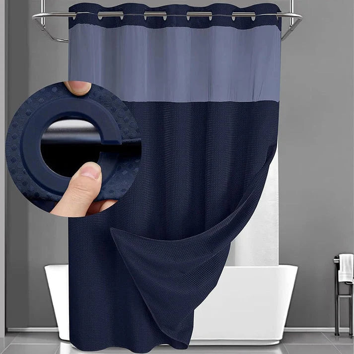 SpaLuxe – Waffle Weave Luxury Shower Curtain