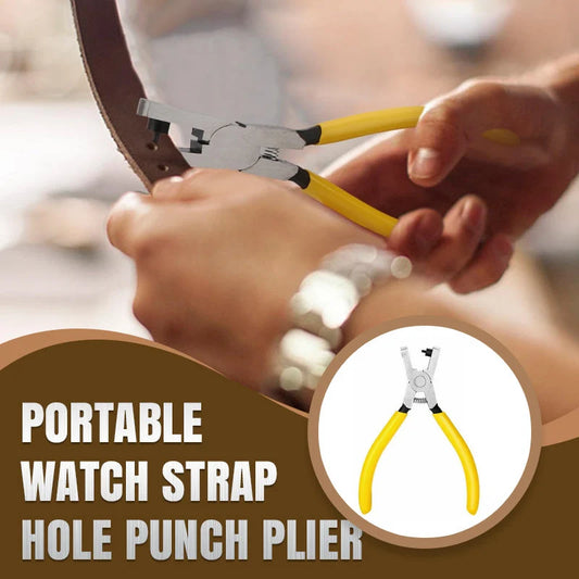 PunchMate – Precision Leather Strap Hole Punch Plier